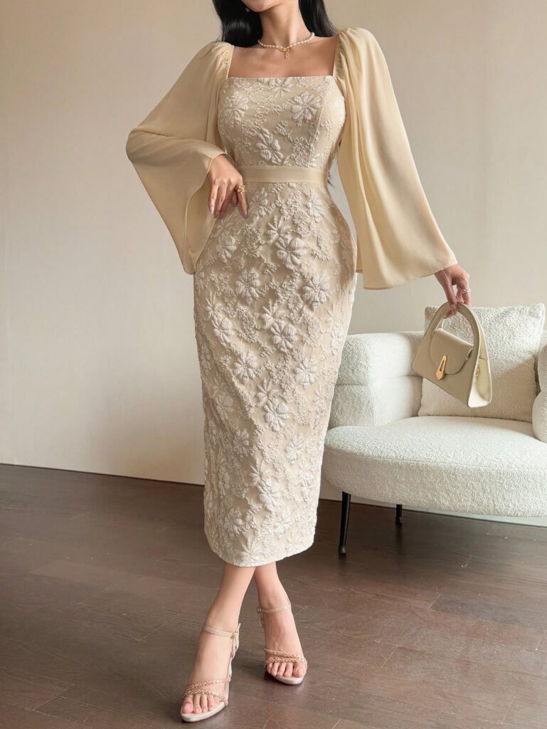 فساتين سهرة ناعمة