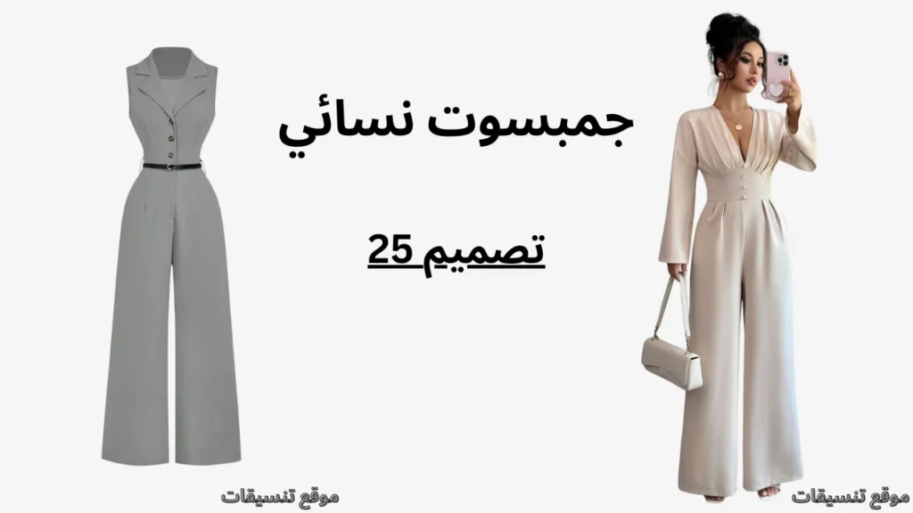 جمبسوت نسائي اجمل 25 تصميم