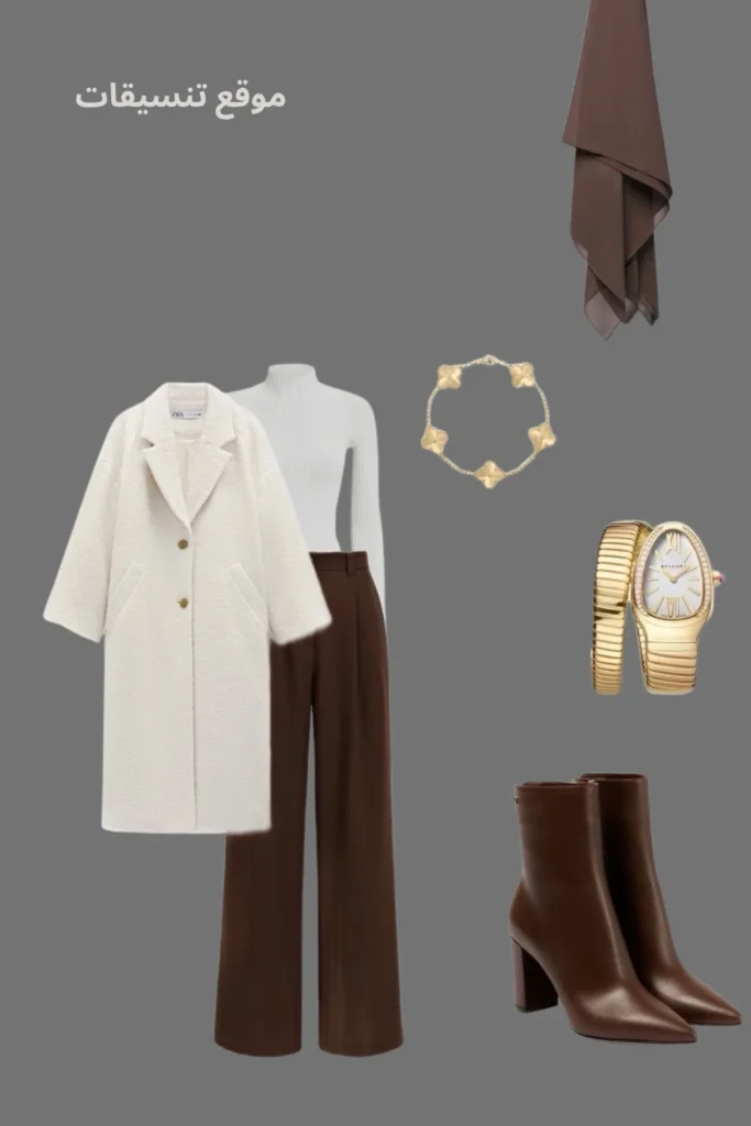 اجمل تنسيقات معطف اوف وايت