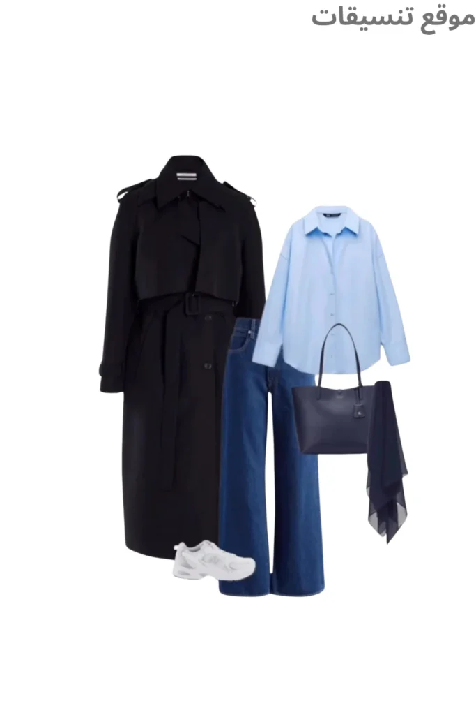 نسيقات ترانشكوت اسود