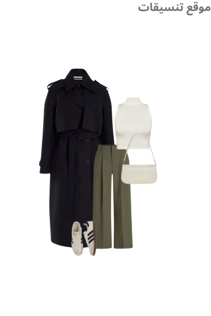 نسيقات ترانشكوت اسود