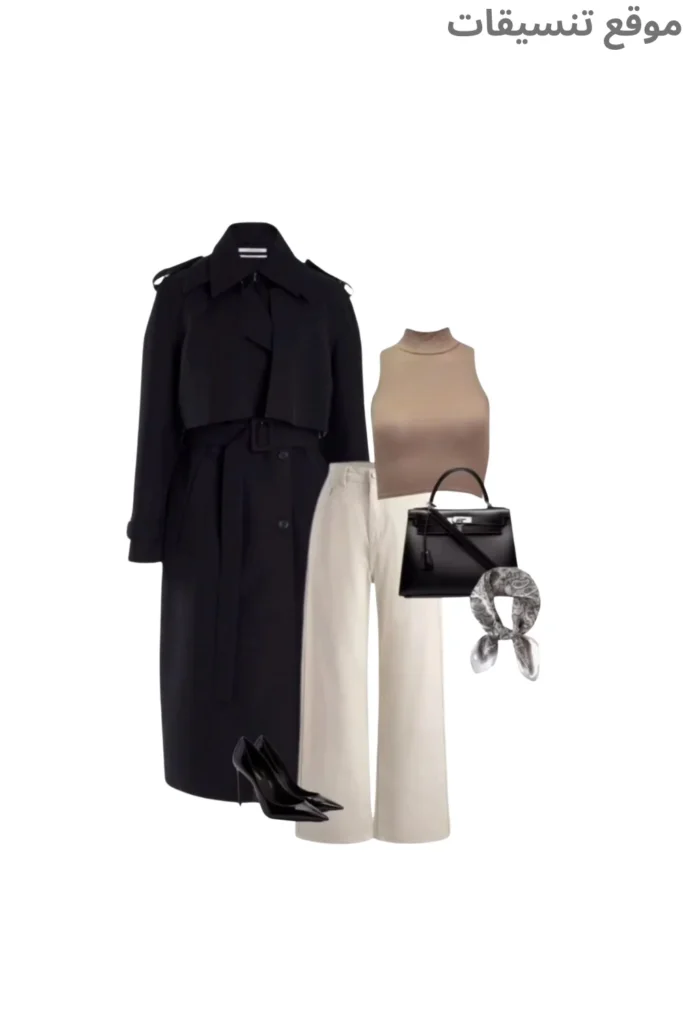 نسيقات ترانشكوت اسود