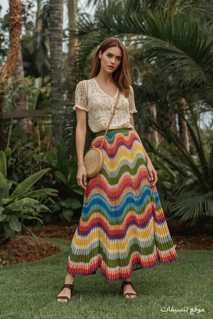 تنسيق التنانير الطويلة