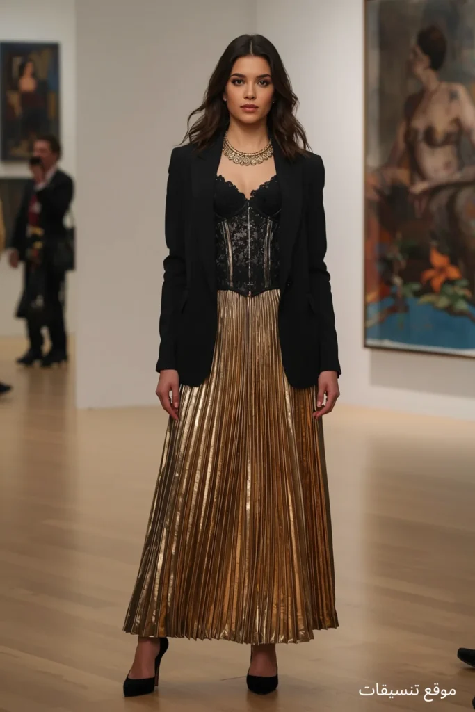 تنسيق التنانير الطويلة