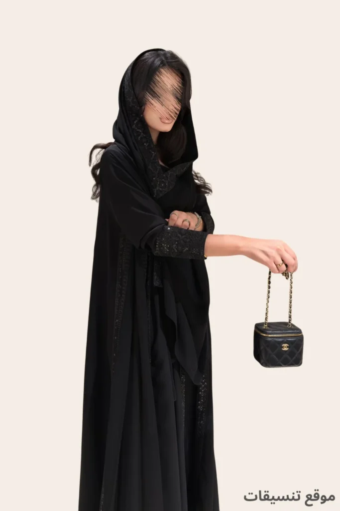 اجمل عبايات سوداء فخمة 