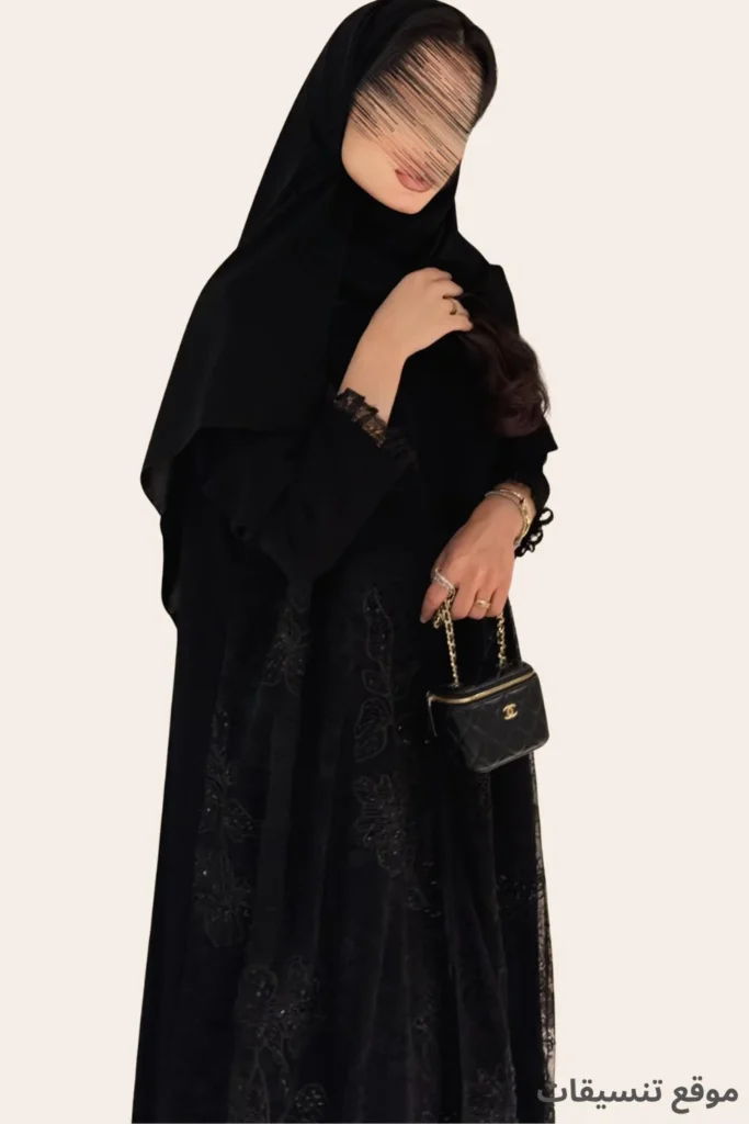 اجمل عبايات سوداء فخمة 