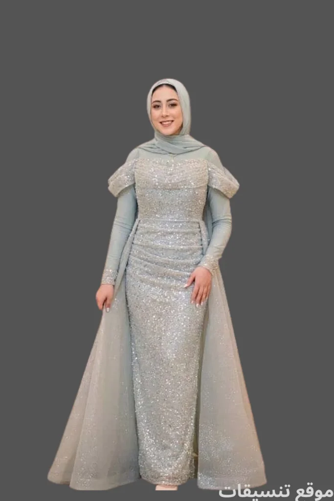 اجمل فساتين سواريه للمحجبات