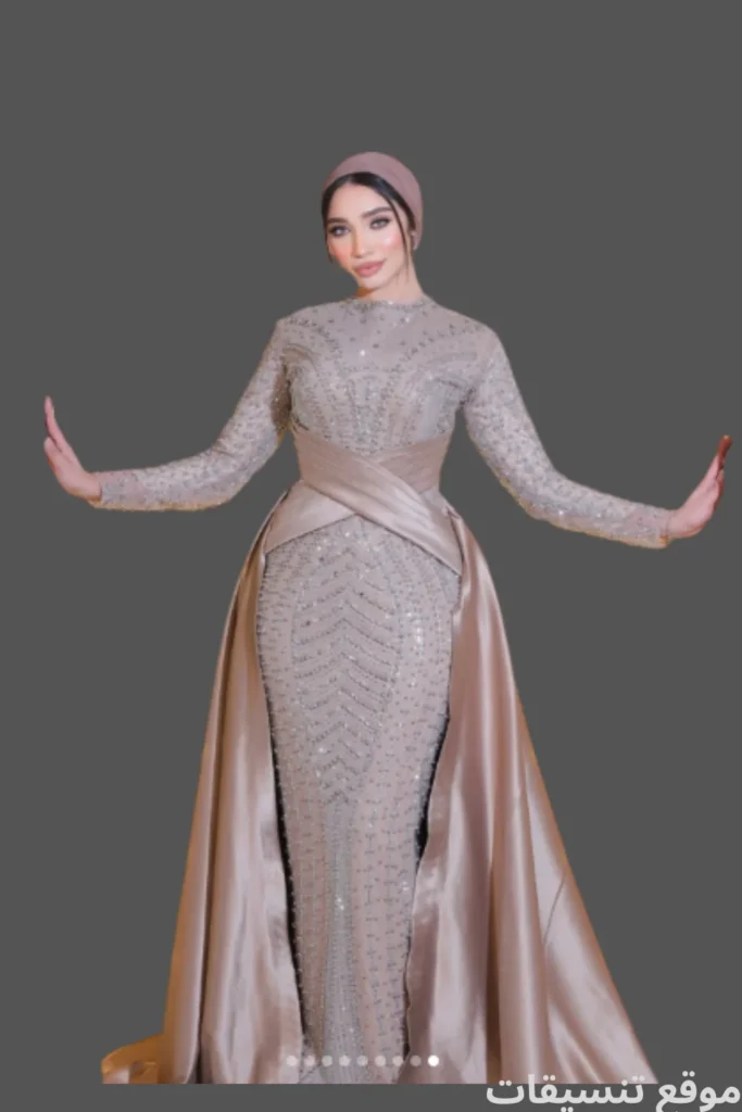اجمل فساتين سواريه للمحجبات