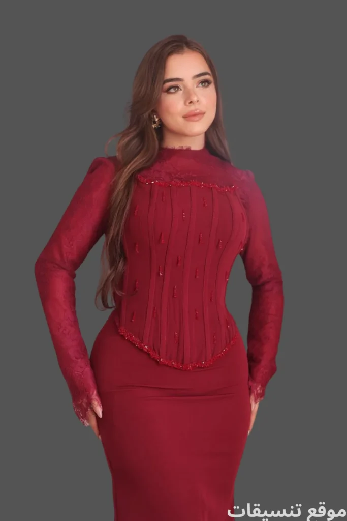 اجمل فساتين سواريه للمحجبات