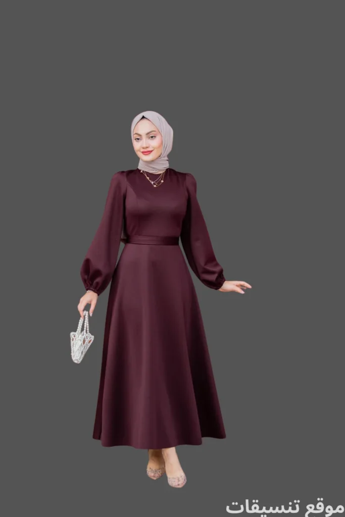 اجمل فساتين سواريه للمحجبات