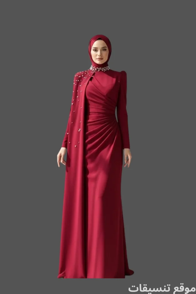 اجمل فساتين سواريه للمحجبات