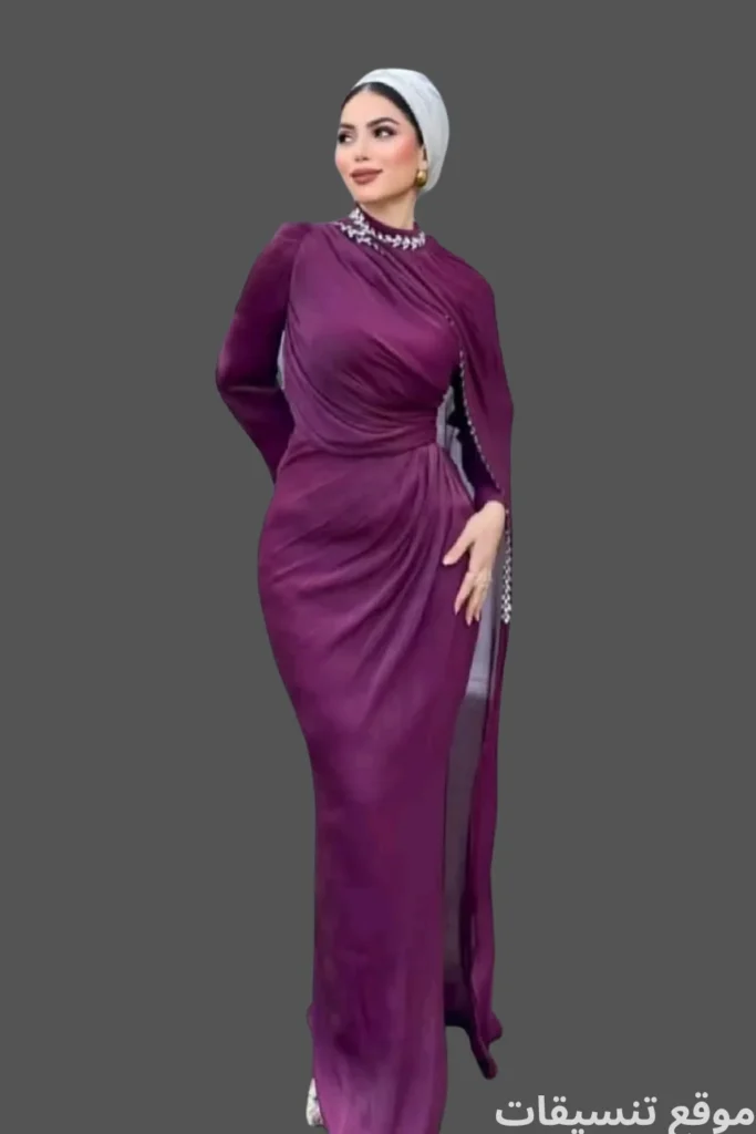 اجمل فساتين سواريه للمحجبات