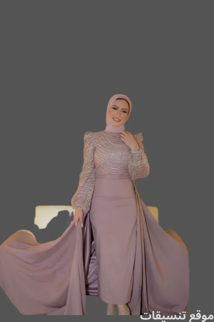 اجمل فساتين سواريه للمحجبات