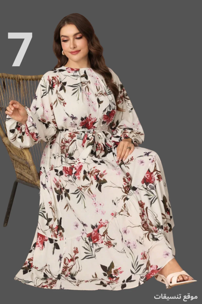 فساتين مقاسات كبيرة للمحجبات