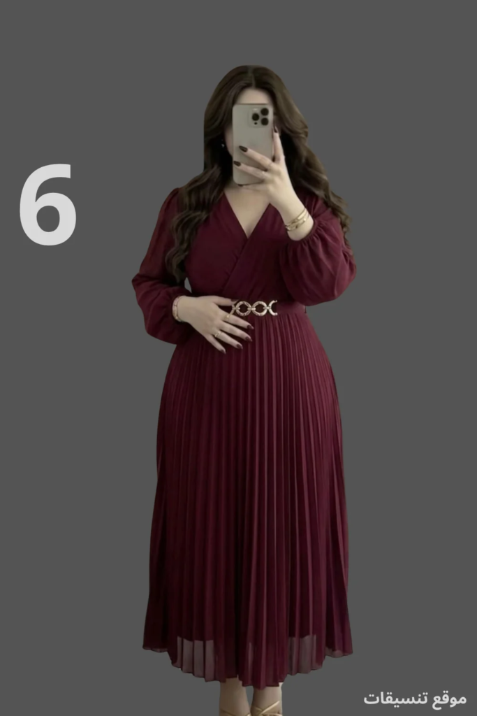 فستان سهرة مقاس كبير